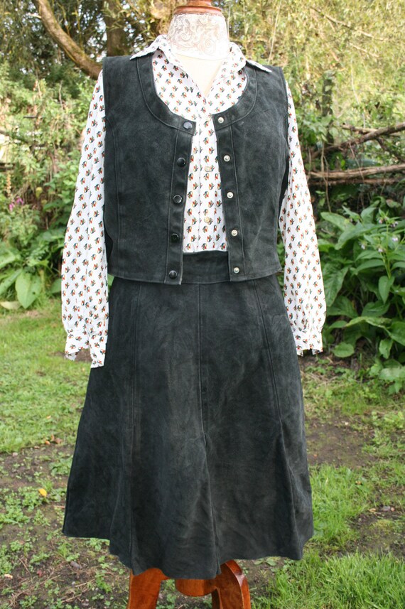 waistcoat and skirt