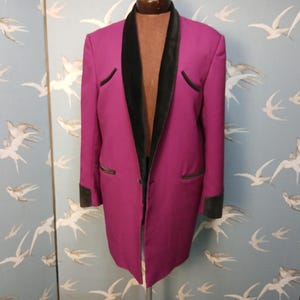 Teddy Boy Drape Coat - Etsy