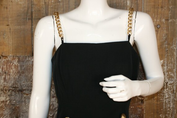 S Vintage 80s/ 90s Joseph Ribkoff black peplum co… - image 5