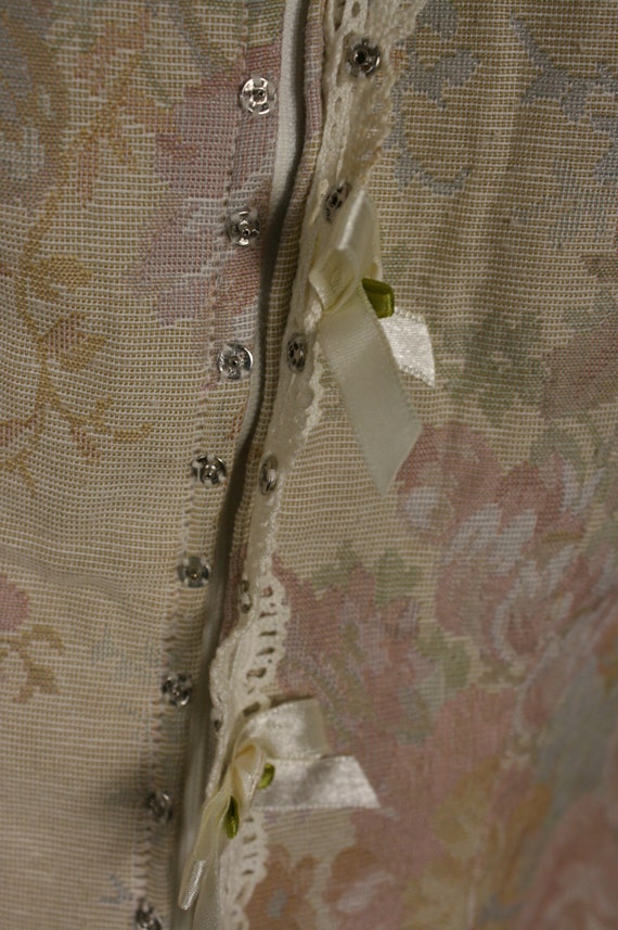 Vintage 80s Laura Ashley silk & tapestry wedding … - image 5