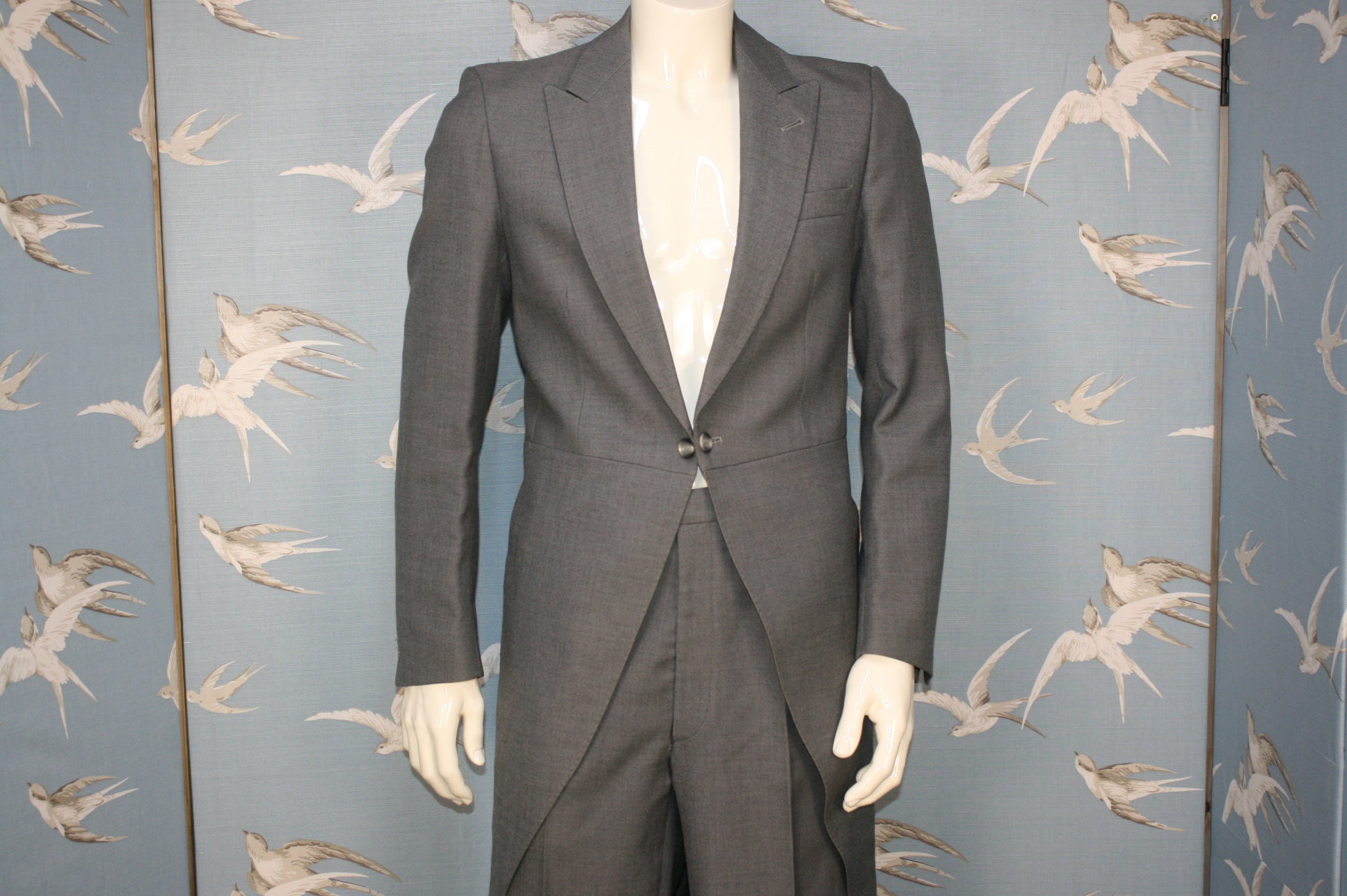 Long tail suit shop jacket mens