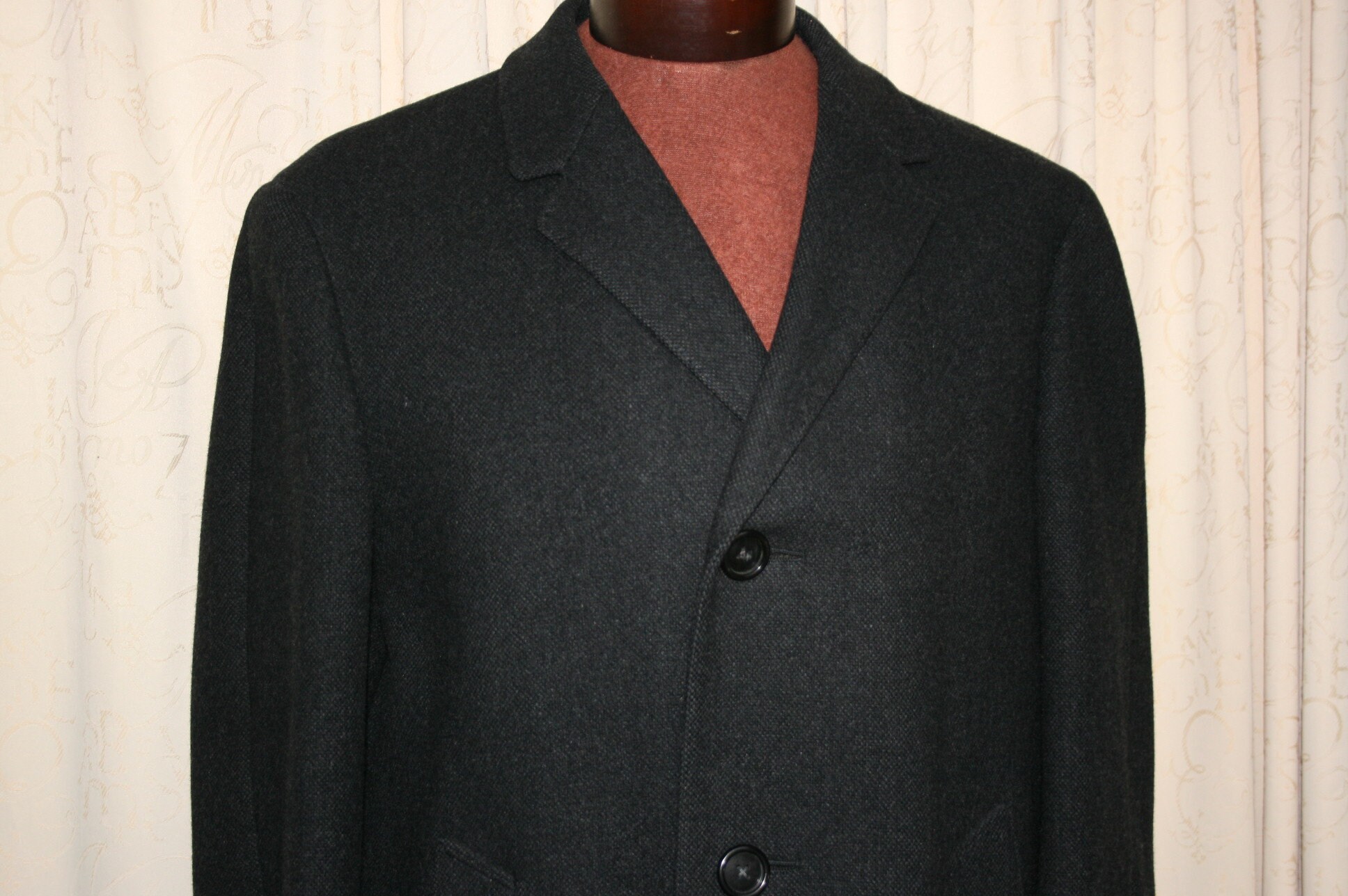 Manteau Peaky Blinders noir Thomas Shelby pour homme Trench-coat en laine  emblématique britannique Manteau d'extérieur gothique vintage Cosplay fait  à la main -  France