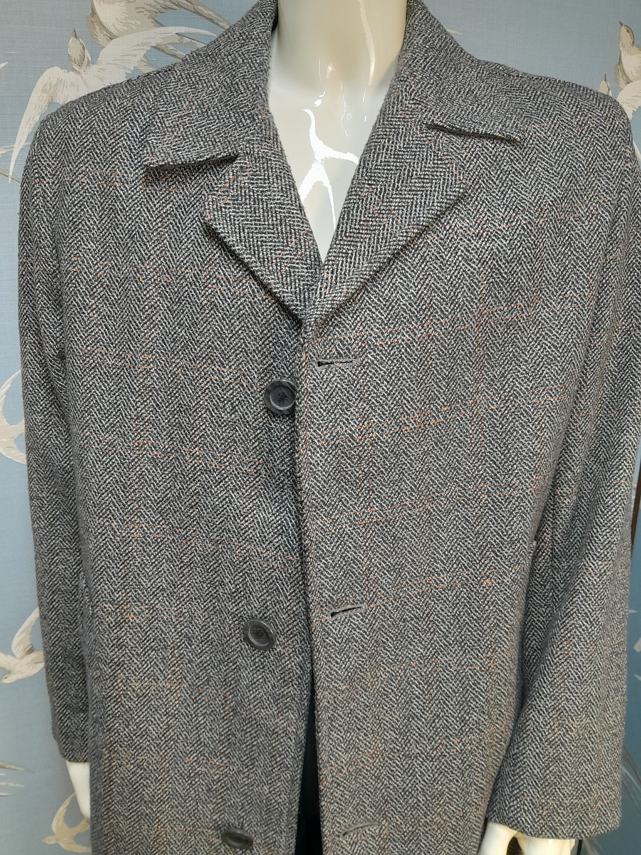 60s〜 German vintage wool tweed coat 46 Tweed 1960s Vintage Outerwear Coats & Jackets for Men for sale | eBay