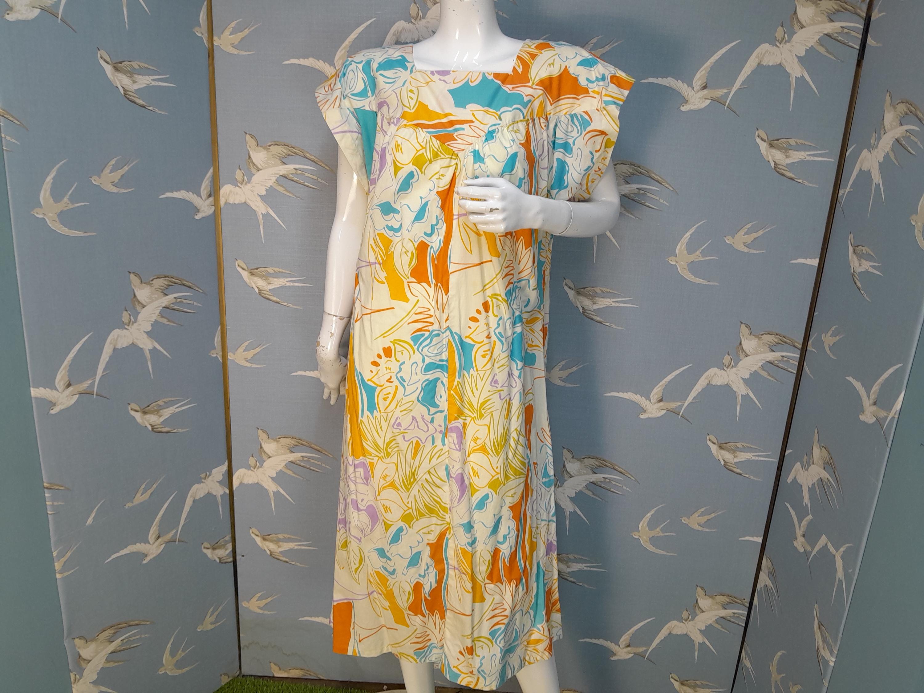 80s Smock Dress - Etsy Canada