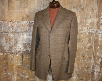 Daks Signature Wool Tweed Suit Size 42 
