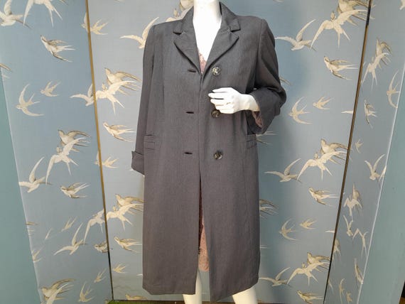 vintage コート 40s 50s SOLD】1940年代 ヴィンテージ ロングコート アメリカ製 シングル