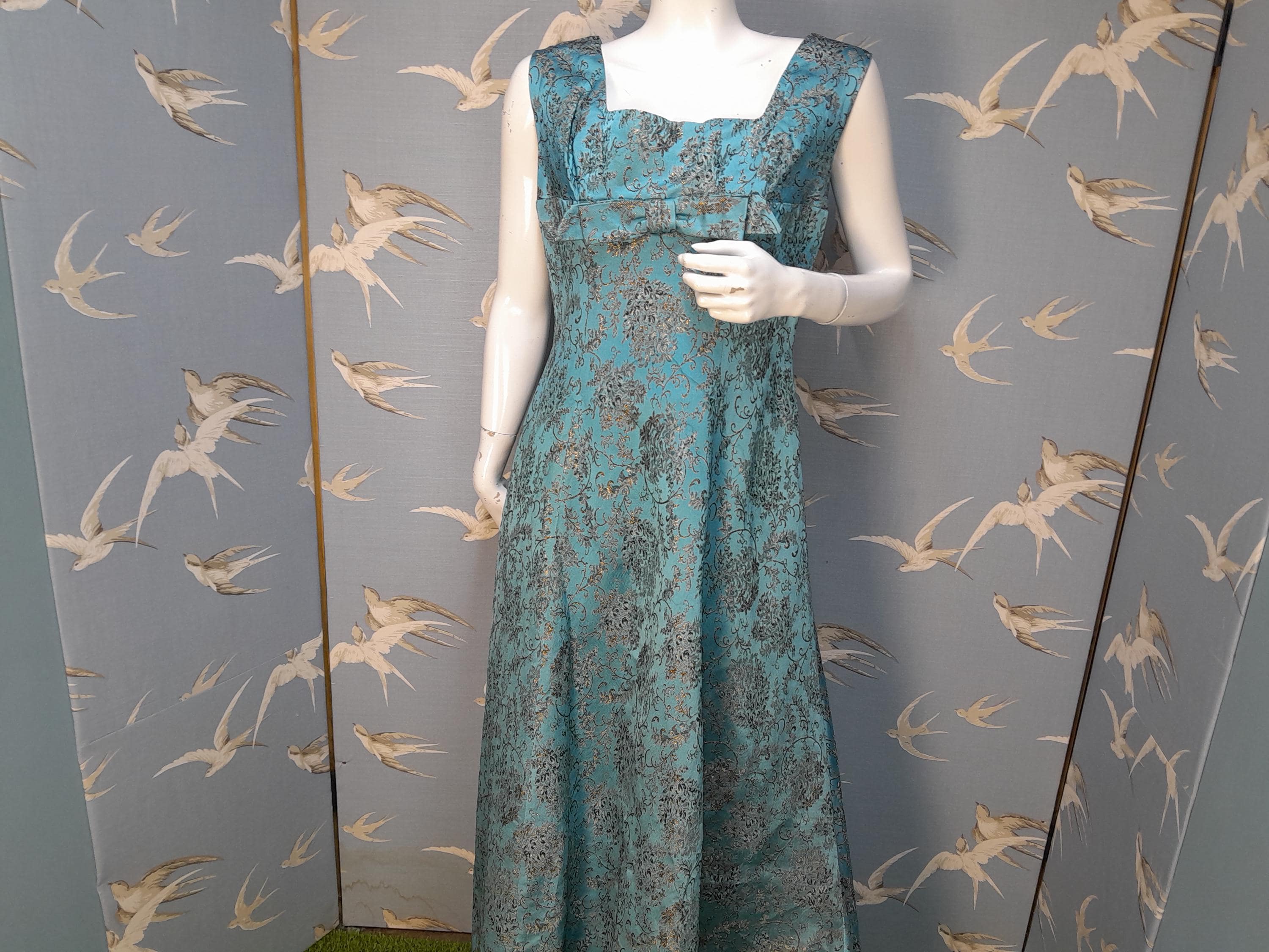 blue campaign dresser Strapless Brocade Gown with Bolero 28918 main image 0