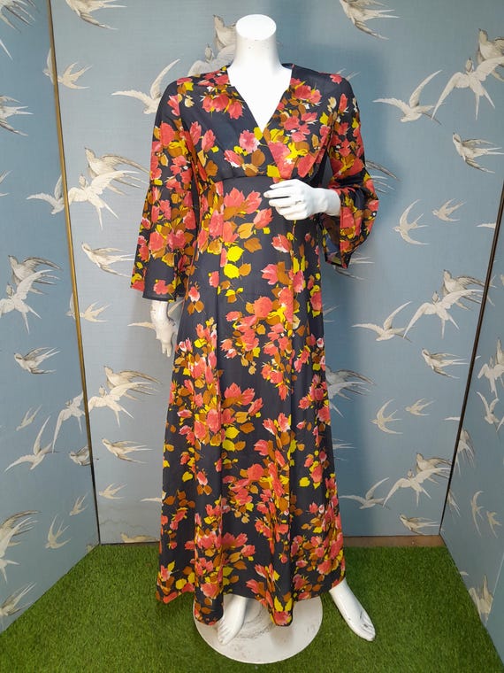 long flowy floral maxi dress Summer Sunlit Breeze Floral Maxi Sundress