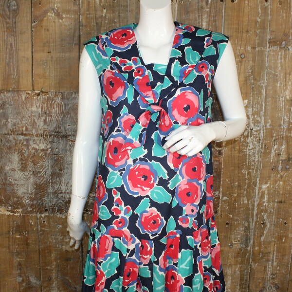 Laura Ashley Sailor Dress Etsy