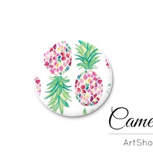 Glaskuppel Cabochon 10mm bis 25mm, Blumen cabochon, cabochon fassung, foto cabochons- L623