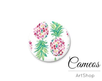 Glaskuppel Cabochon 10mm bis 25mm, Blumen cabochon, cabochon fassung, foto cabochons- L623