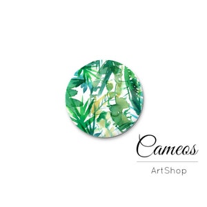 Glazen koepels met bloemen, 8 mm 10 mm 12 mm 14 mm 16 mm 18 mm 20 mm 25 mm 30 mm, fotoglazen cabochons - L625