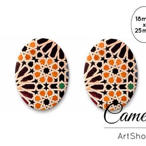 Ovale koepelvormige platte achterkant cabochon set voor DIY oorbellen kettingen hangers ringen cameo foto sieraden maken, 2 of 4 stuks