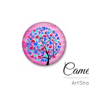 Cabochon sapin, Dômes en verre, 8 mm 10 mm 12 mm 14 mm 16 mm 18 mm 20 mm 25 mm, Cabochon en verre photo - L135