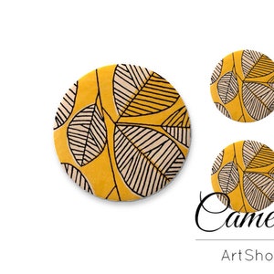 Cabochon fatti a mano, cupole di vetro, 8 mm 10 mm 12 mm 14 mm 16 mm 18 mm 20 mm 25 mm, Cabochon con motivo retrò, Cabochon in vetro fotografico - S1601