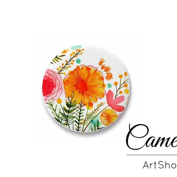 Cabochon 10mm bis 25mm, Blumen cabochon, cabochon glas blume, foto cabochons, cabochon vorlagen-L580