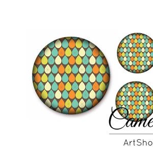 Cabochon fait main, dômes en verre, 8mm 10mm 12mm 14mm 16mm 18mm 20mm 25mm, Photo Glass Cabochon - S1148