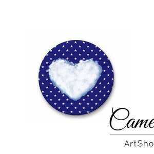 Glaskuppel Cabochon 10mm bis 25mm, Blumen cabochon, cabochon fassung, foto cabochons- G926