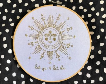 Sun / Moon Gold Embroidery