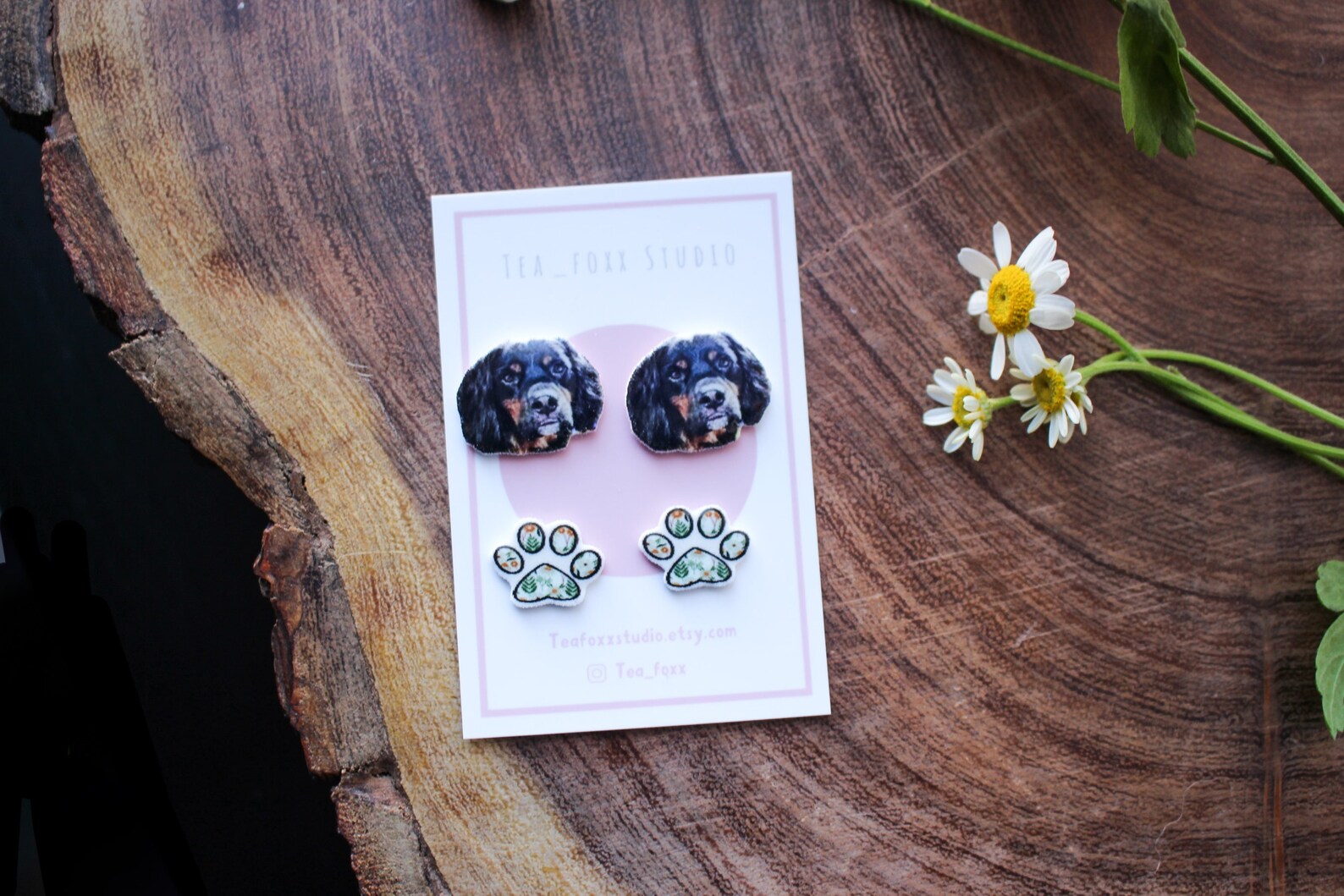 Custom Pet Earrings Etsy