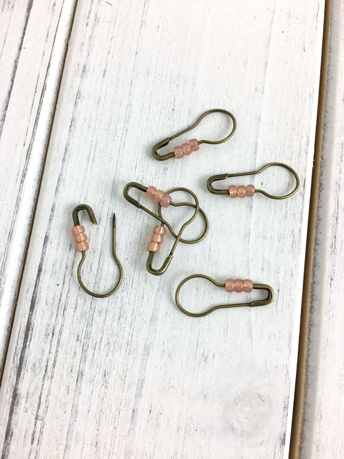 Removable Bulb Stitch Markers Set of 6 Etsy