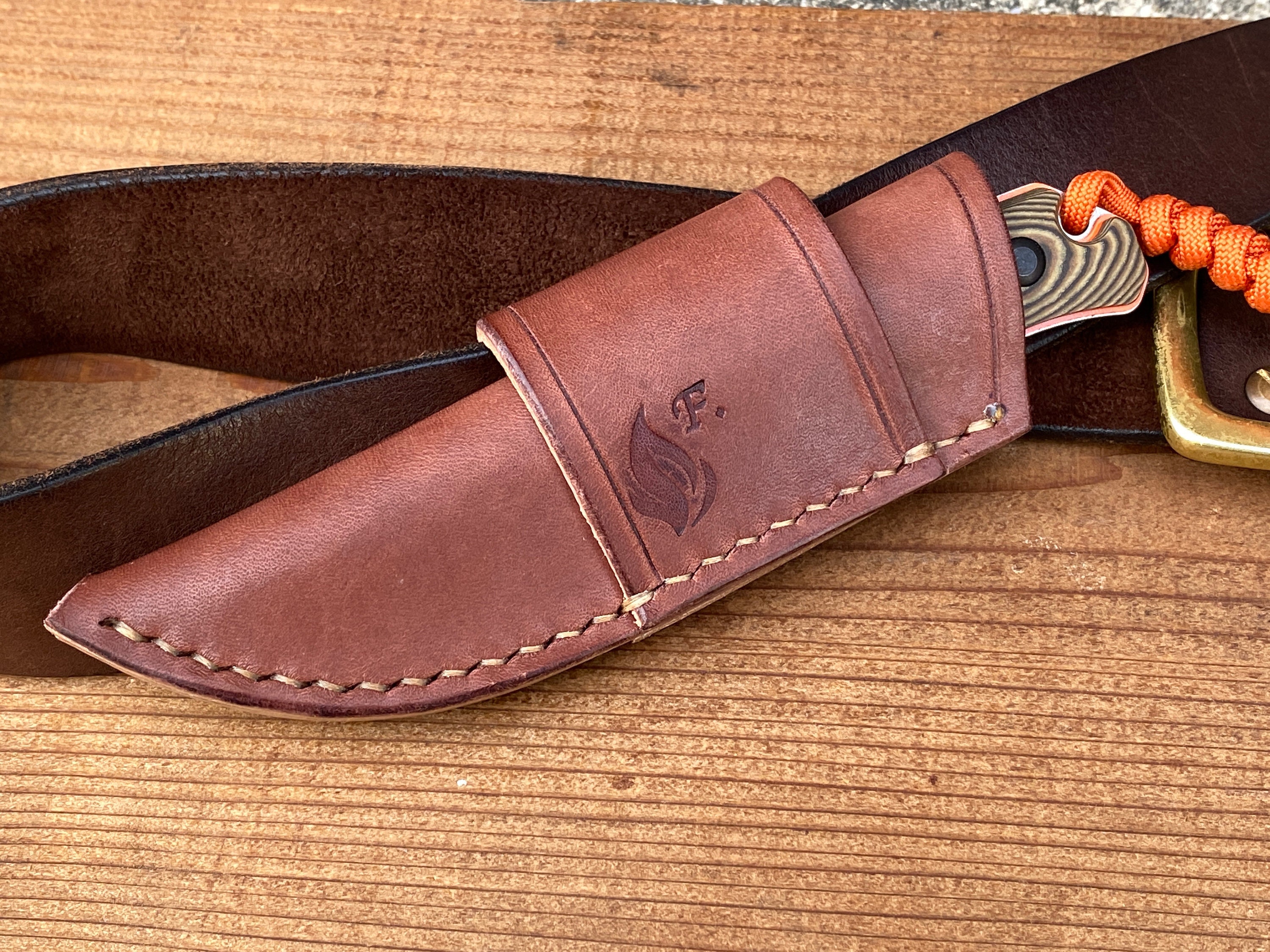 Benchmade HIDDEN CANYON HUNTER Horizontal Carry Leather Sheath Etsy