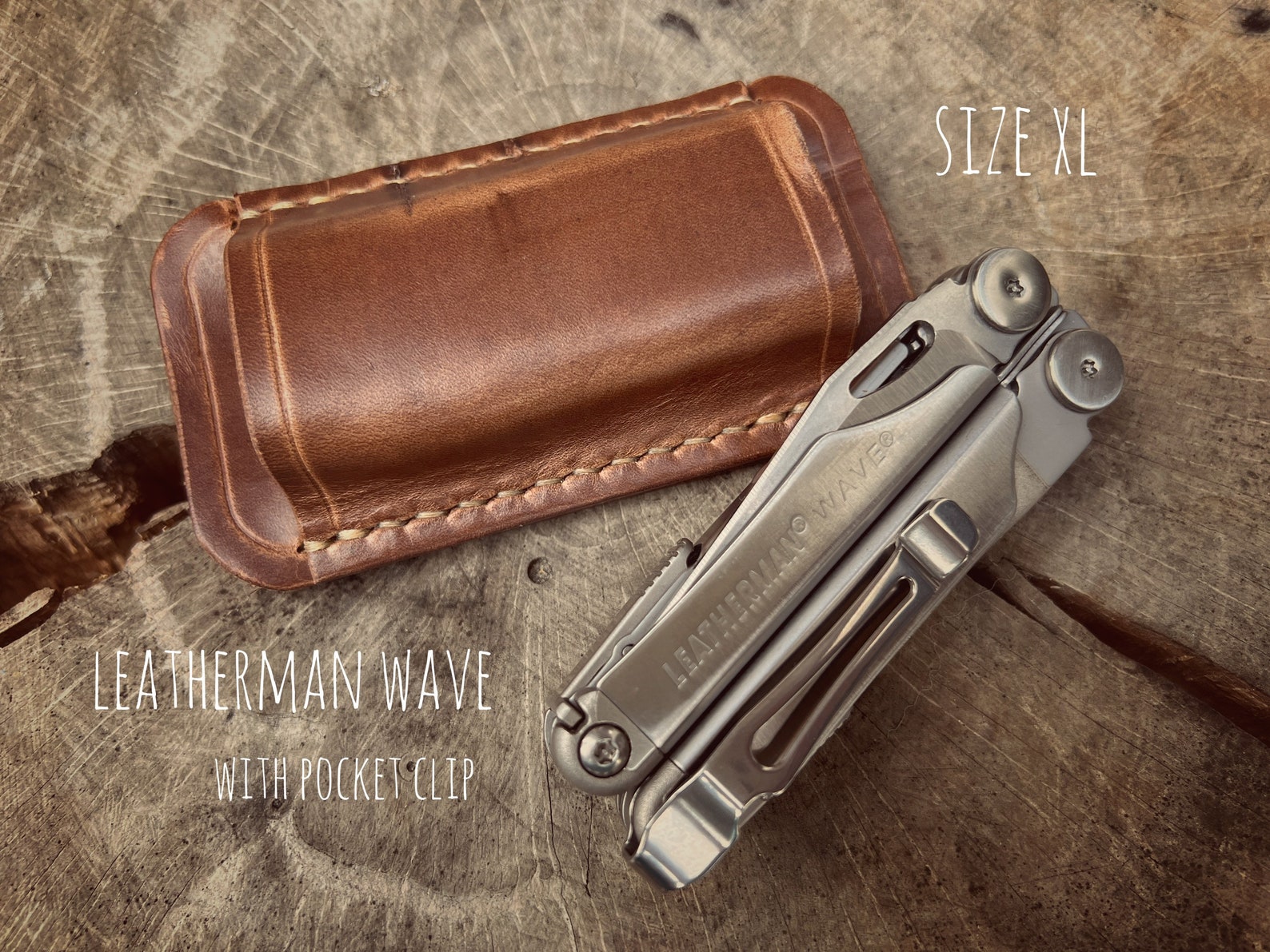 EDC Folding Knife Leather Belt Sheath Knife Sheath Etsy