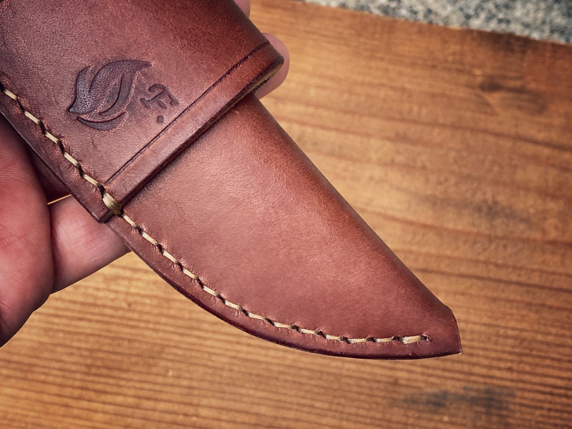 Benchmade HIDDEN CANYON HUNTER Horizontal Carry Leather Sheath Etsy