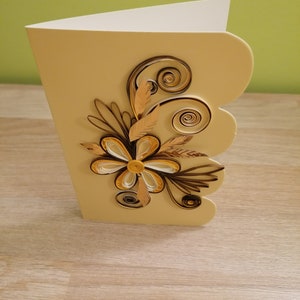 carte anniversaire mères grand-mère,fille, carte quilling personnalisée, carte de félicitations, mariage, carte de nouvel,noël