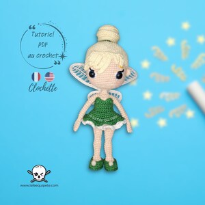 Tinkerbell / Crochet pattern / PDF file / French FR and English US image 1