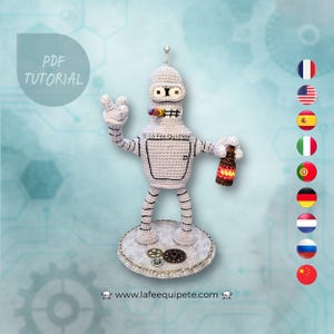 Bender / Crochet tutorial / PDF files (multilingual)
