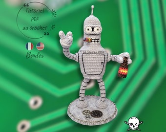 Bender / Crochet pattern / PDF file / French (FR) and English (US)