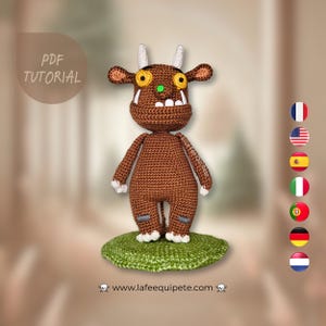 The Gruffalo / Crochet tutorial / PDF files (multilingual)