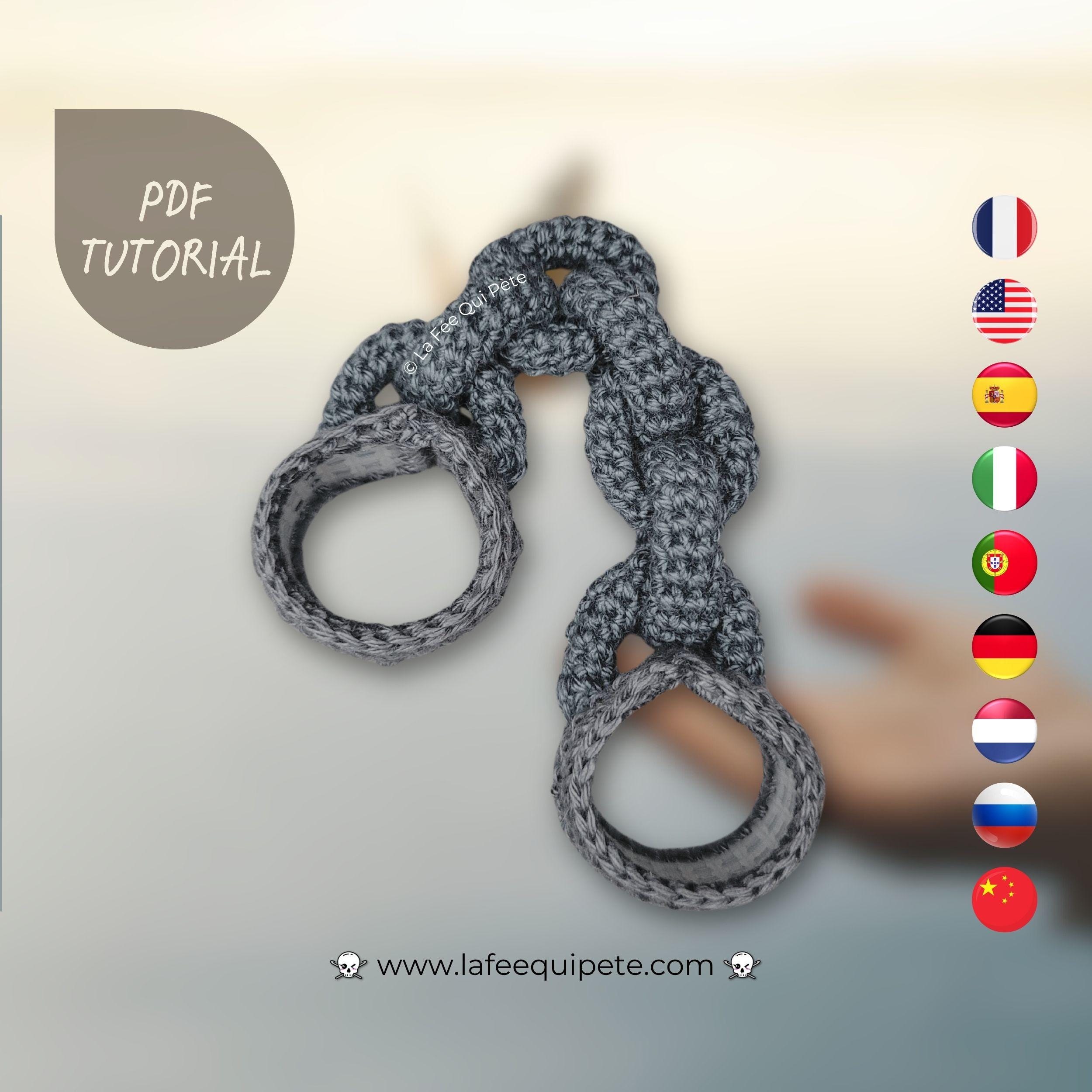 Handcuffs / Crochet Tutorial / PDF Files (multilingual) - Etsy