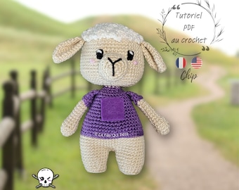 Chip / Crochet pattern / PDF file / French (FR) et English (US)