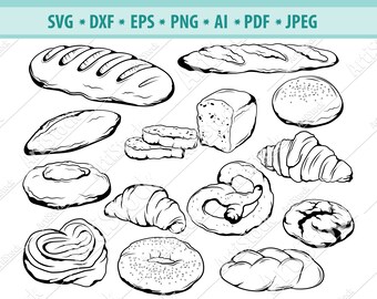 Download Bread Svg Etsy