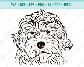 Goldendoodle Svg Etsy