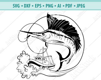 Download Sport Fishing Svg Etsy