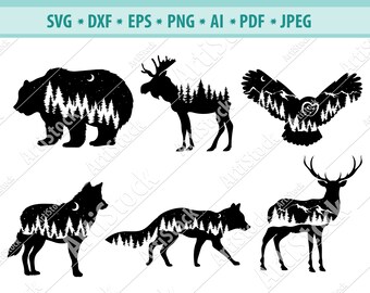 Download Baby Wolf Svg Dxf Etsy Yellowimages Mockups