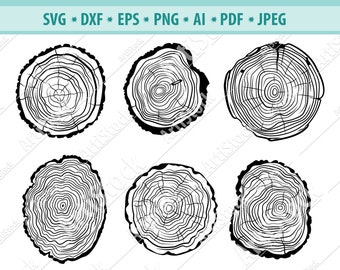 Download Wood Slice Svg Etsy