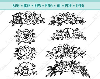Download Flower Headband Svg Etsy