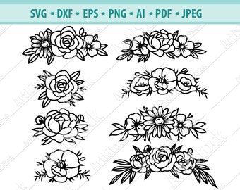 Free Free 254 Flower Crown Svg Black And White SVG PNG EPS DXF File