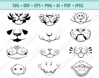 Download Rabbit Mouth Svg Etsy