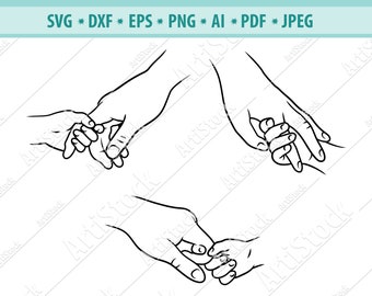 Download Holding Hands Svg Etsy