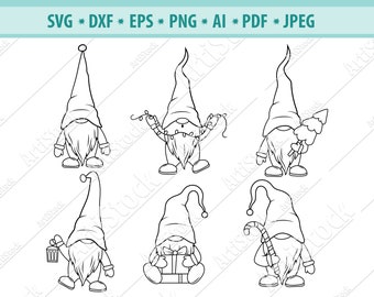 Download Garden Gnome Svg Etsy PSD Mockup Templates