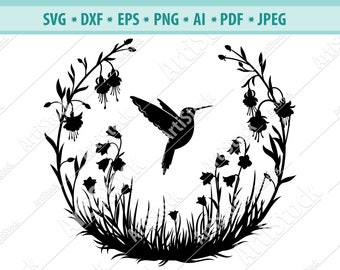 Download Hummingbird Svg Etsy