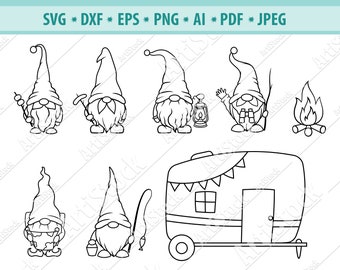 Download Cute Gnome Svg Etsy