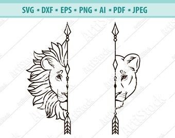 Free Free Lion Arrow Svg 765 SVG PNG EPS DXF File