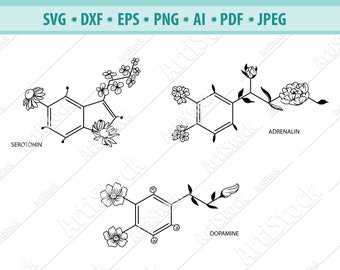Download Chemical Structure Etsy
