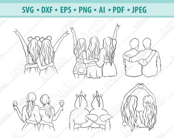 Free Free 226 Friends Forever Best Friends Svg Free SVG PNG EPS DXF File